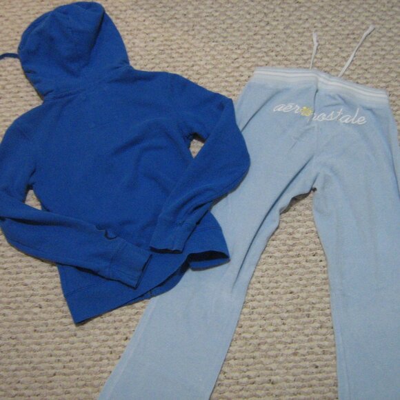 aeropostale hoodie and terry cloth sweats - Picture 2 of 9